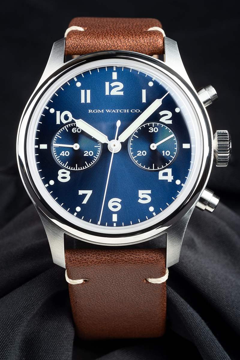美國制表商RGM推出全新軍用靈感600-B型計(jì)時(shí)腕表-復(fù)刻表