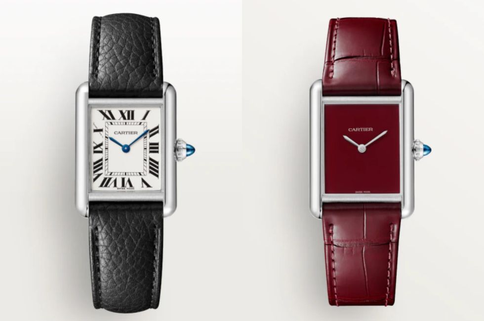 五張圖看懂各種Cartier Tank腕表-復(fù)刻表