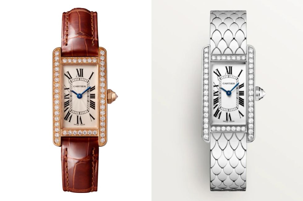 五張圖看懂各種Cartier Tank腕表-復(fù)刻表