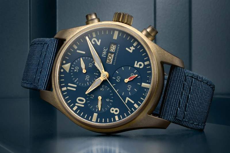 萬國(guó)2022最新飛行表Pilot's Watch Chronograph 41青銅合金-復(fù)刻表