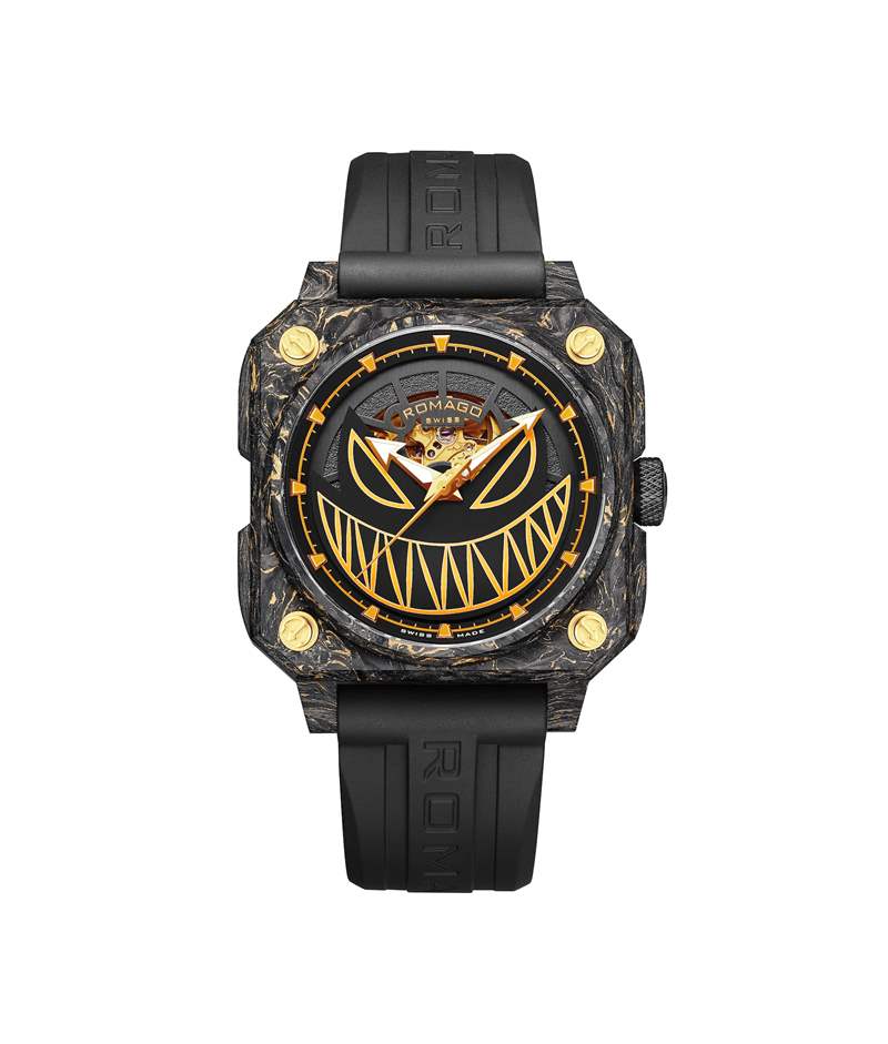 獨(dú)立制表師ROMAGO黃金配夜光碳纖玩味新作漆黑中螢火蟲(chóng)沖擊視覺(jué)-復(fù)刻表