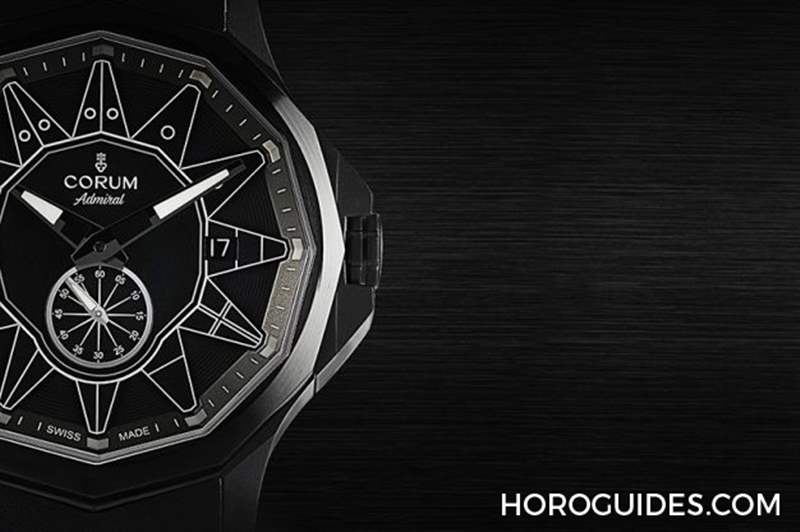 CORUM - 黑潮涌現，五色齊發(fā)｜Corum Admiral 42 Automatic Full Black