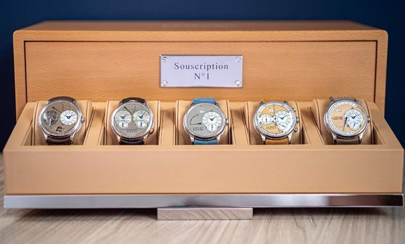 天字第一號大集合!FP Journe開基立業(yè)之作Souscription系列五只N°1首次集齊現身-復刻表