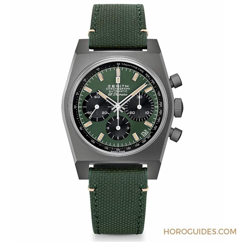 啞光綠面!ZENITH Chronomaster Revival Safari復刻版腕表-復刻表