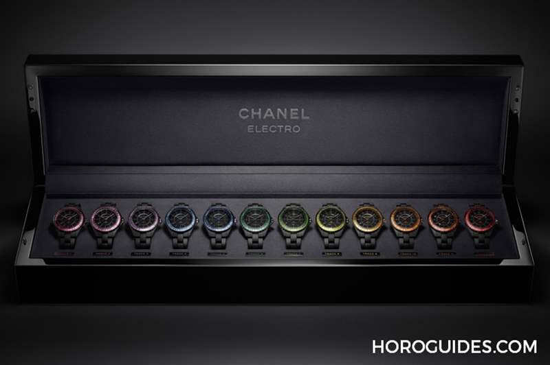 電音響起,虹彩加身|CHANEL Electro限定腕表系列-復刻表