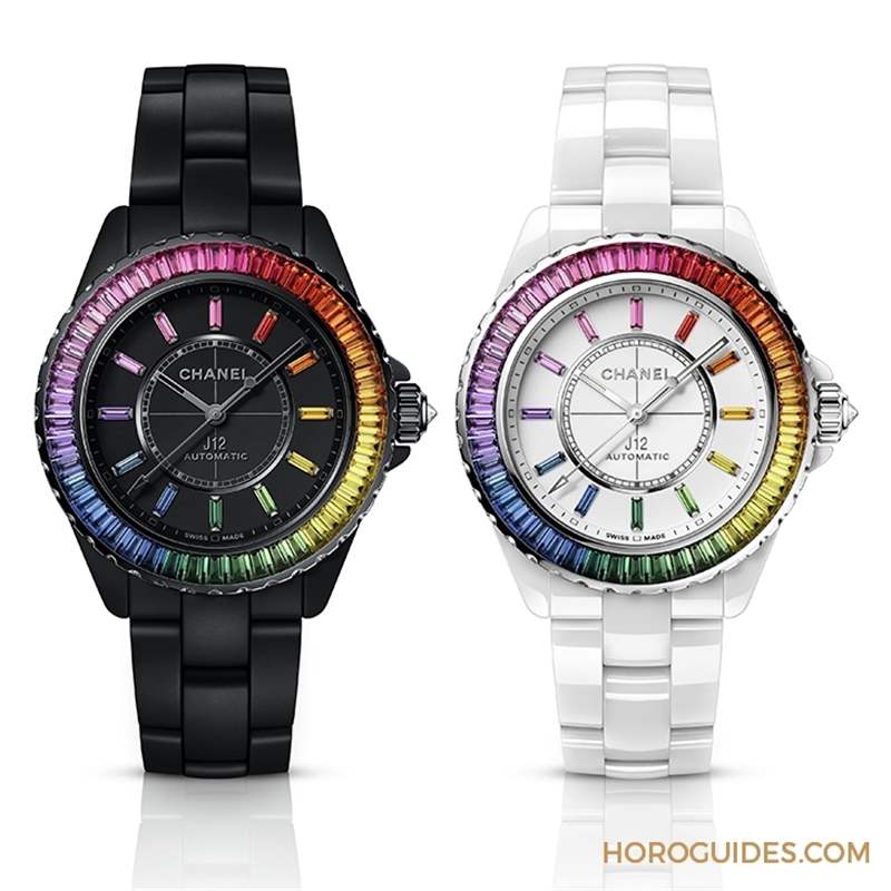 彩虹圈、電音魂,CHANEL J12嗨起來!-復刻表