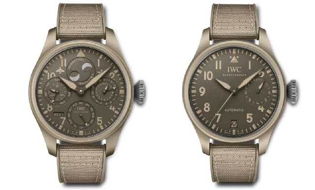 沙色陶瓷軍事風|IWC大型飛行員TOP GUN莫哈韋沙漠特別版-復刻表