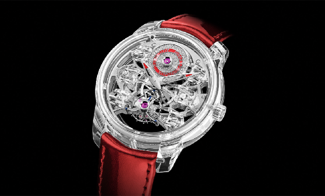 喜慶紅迎新年|GP Quasar Infrared赤焰之光孤品腕表-復刻表