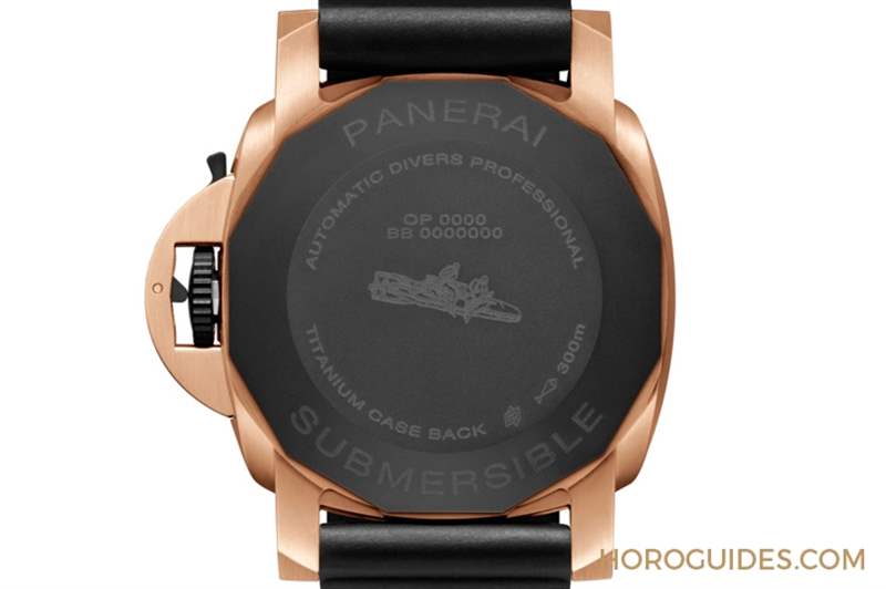 紅金+碳纖維同步現身|沛納海Submersible Goldtech? Orocarbo 44mm-PAM01070-復刻表