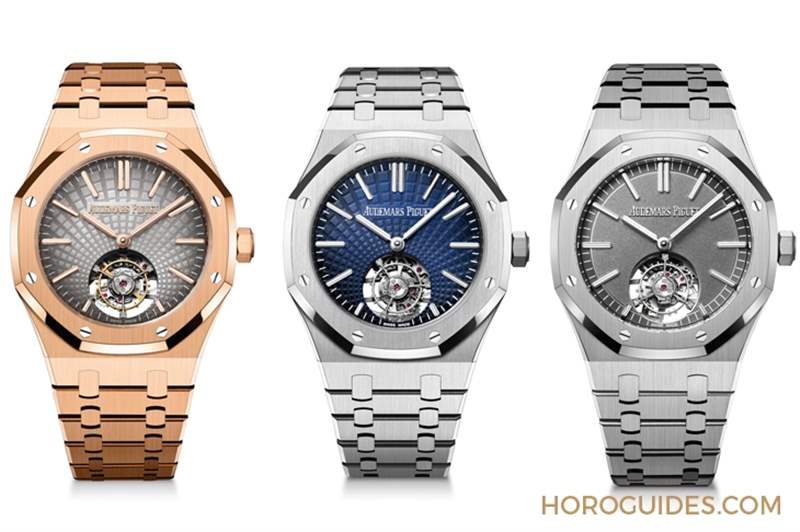 愛彼皇家橡樹首款自動上鏈飛行陀飛輪現身,罕見鈦金屬款話題加碼-復刻表