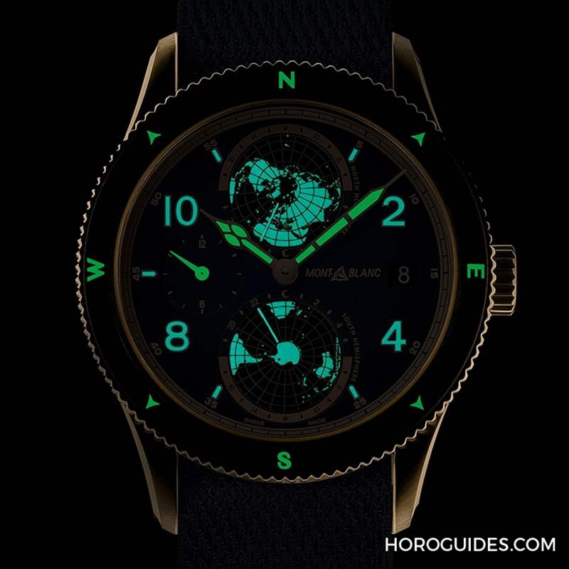 向傳奇登山家Reinhold Messner致敬!萬寶龍1858系列Geosphere限量款腕表-復(fù)刻表