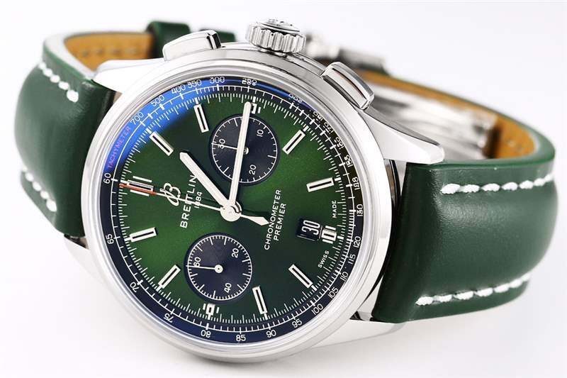 GF廠百年靈璞雅B01綠色表盤復(fù)刻版評(píng)測-復(fù)刻表