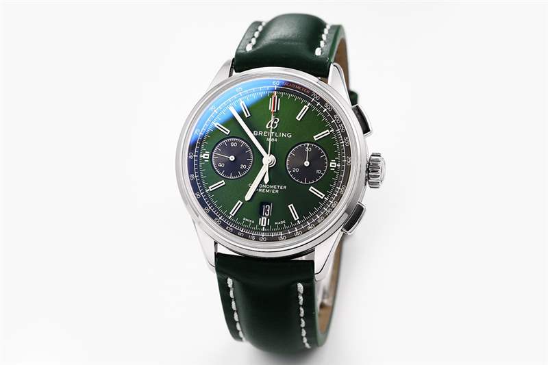 GF廠百年靈璞雅B01綠色表盤復(fù)刻版評(píng)測-復(fù)刻表