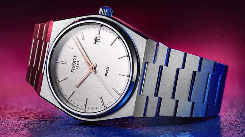 天梭 PRX 40 205，回到七十年代-復(fù)刻表