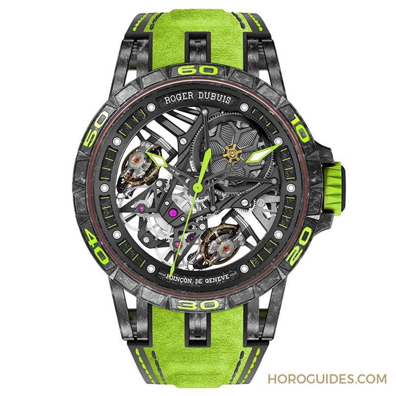 Lamborghini超級(jí)跑車魂注入!Roger Dubuis超級(jí)訂制表Excalibur Essenza SCV12桀驁現(xiàn)身-復(fù)刻表
