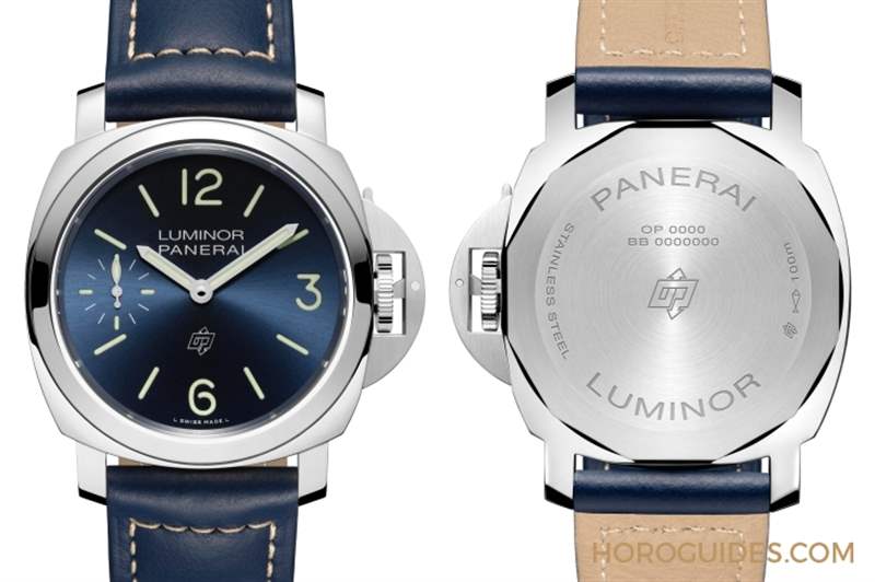 首見OP logo搭藍(lán)面|沛納海Luminor Blu Mare腕表-復(fù)刻表