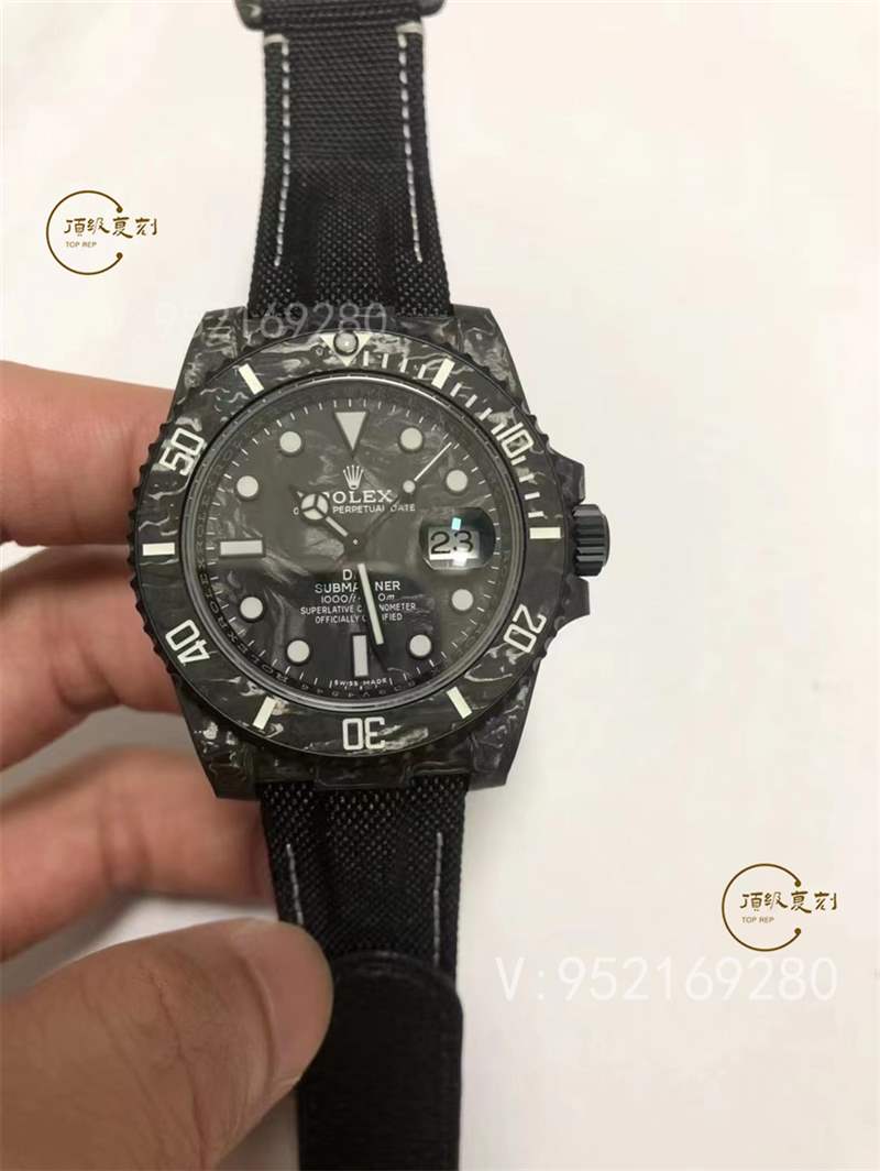 VS廠復刻勞力士diw改裝水鬼怎么樣,VS廠3135機芯碳纖維水鬼-復刻表