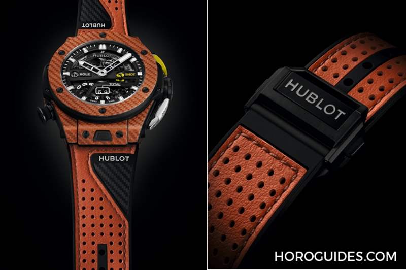 橘色、超輕量、可計桿數(shù),Hublot Big Bang Unico高爾夫球表新色亮相-復(fù)刻表