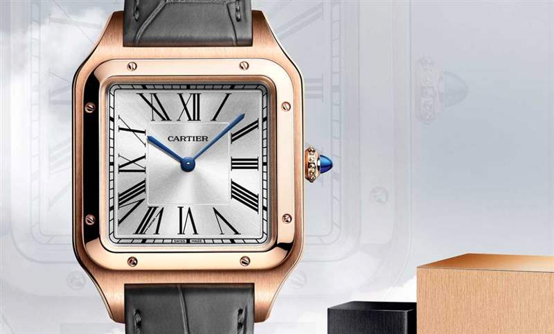 放大經(jīng)典原味|搭載機械機芯的Cartier Santos-Dumont XL-復(fù)刻表