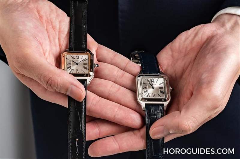 放大經(jīng)典原味|搭載機械機芯的Cartier Santos-Dumont XL-復(fù)刻表