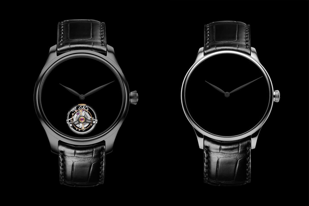 亨利慕時H. Moser & Cie Vantablack純黑表盤手表2327-0222-復刻表