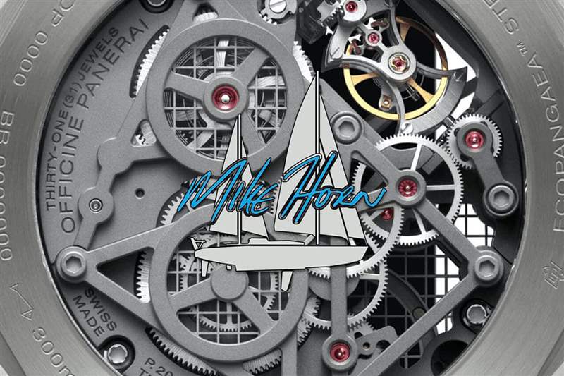 沛納海潛水式 Ecopangaea Tourbillon GMT Mike Horn Edition