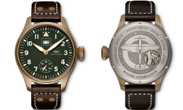 IWC噴火戰機青銅限量表「任務完成版」 圓一場夢幻的飛行任務-復刻表