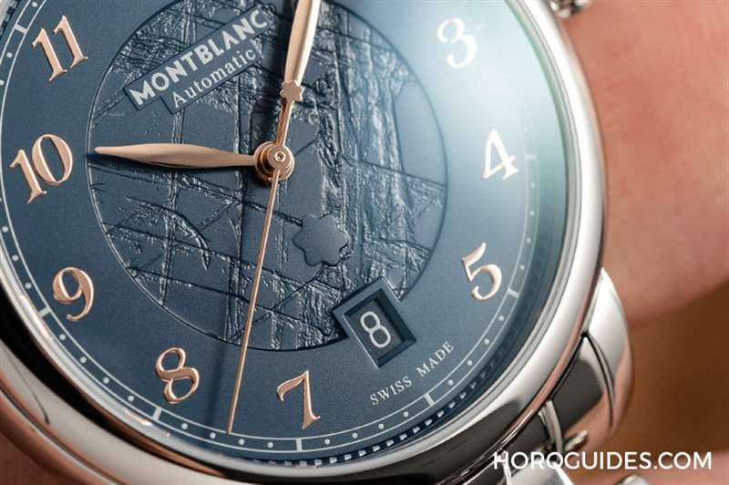 MONTBLANC - 冰川紋藍(lán)面，暮色下的白朗峰頂印象｜Montblanc明星傳承系列限量新作