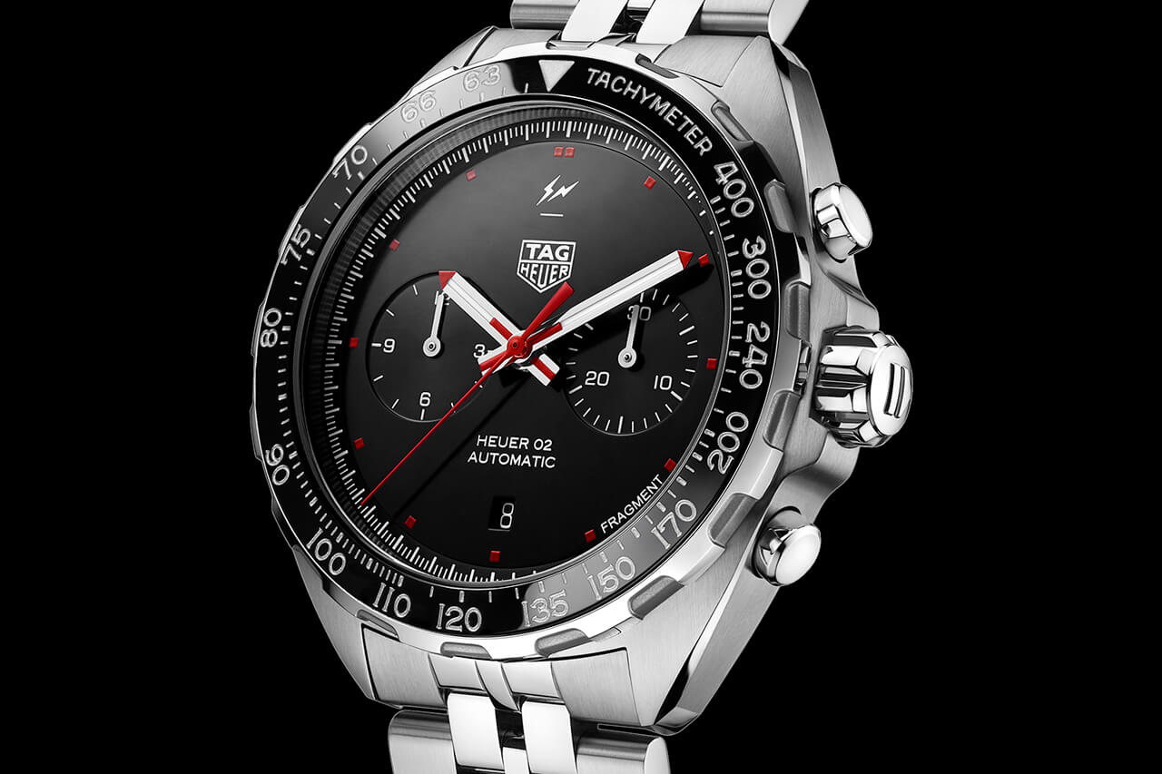 豪雅 X Fragment Design Heuer 02 計時碼表
