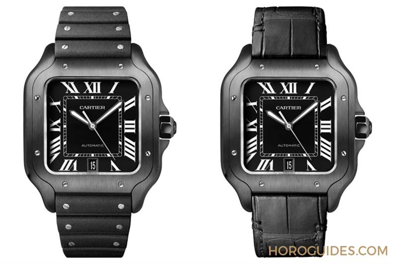 黑魂模式啟動!卡地亞Santos de Cartier大型款-復刻表