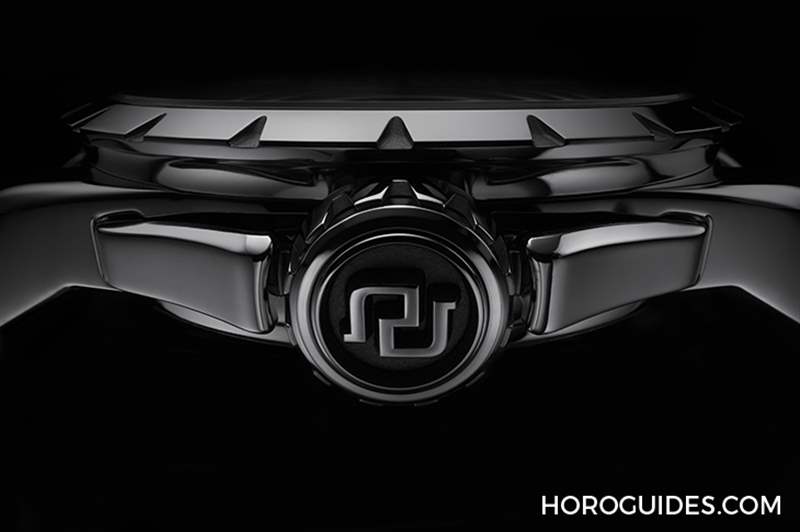 ROGER DUBUIS - 這款自動盤轉起來很迷幻！ Roger Dubuis攜手空山基推出Excalibur Sorayama Monobalancier腕表