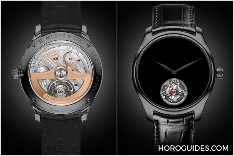 H. MOSER & CIE - 慶祝全新銷售平臺上線！ H. MOSER & CIE.推出三款Vantablack?腕表