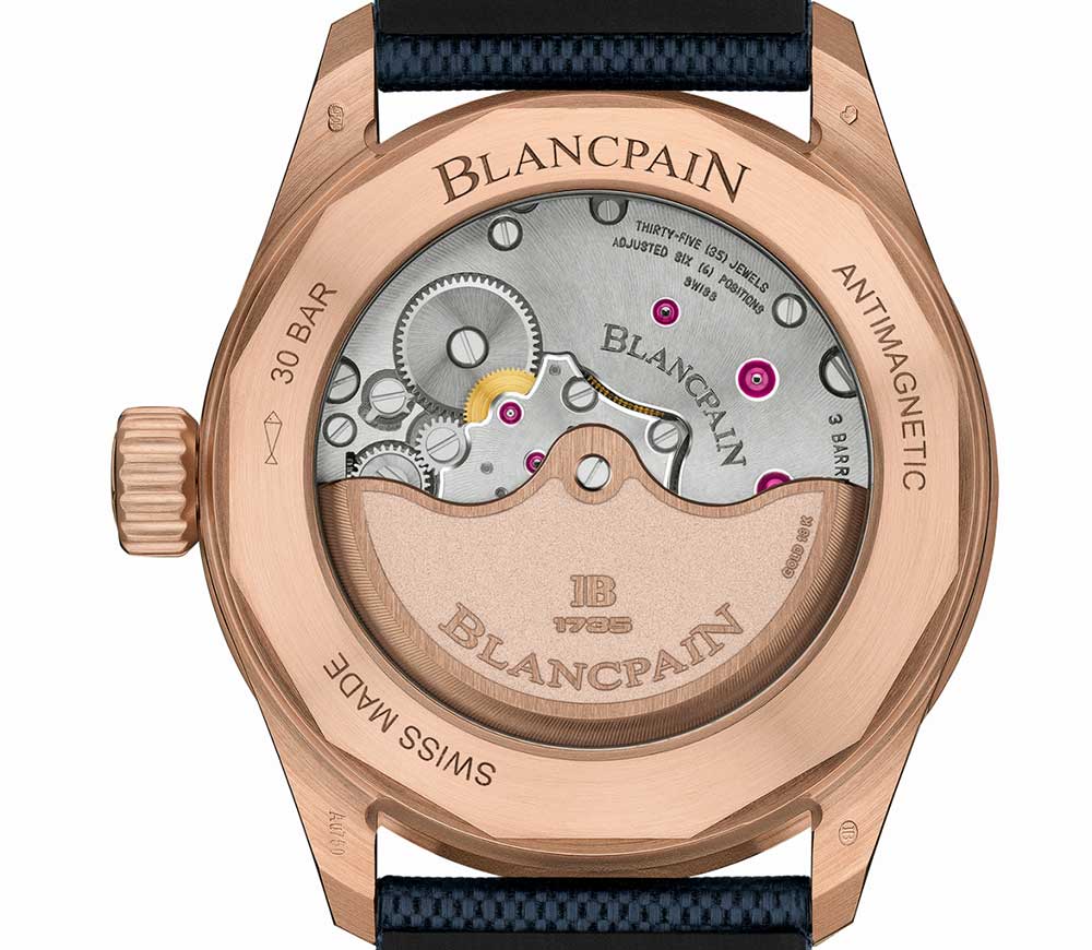 寶珀五十嘰深海檜貝金底蓋