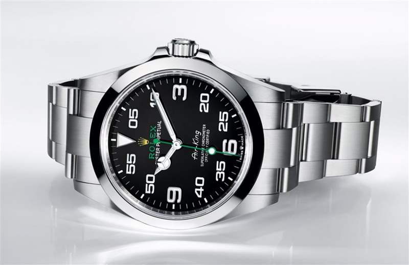 勞力士繼2016年后再度推出新款Air-King，手表于外觀與內在都有深度進化。 （Rolex）