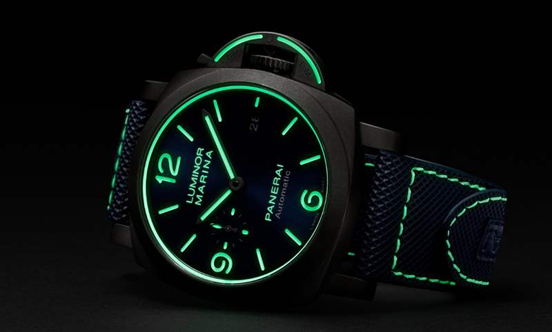 全都亮起來!沛納海全新Luminor Marina,表盤、表冠、表帶都有夜光-復刻表