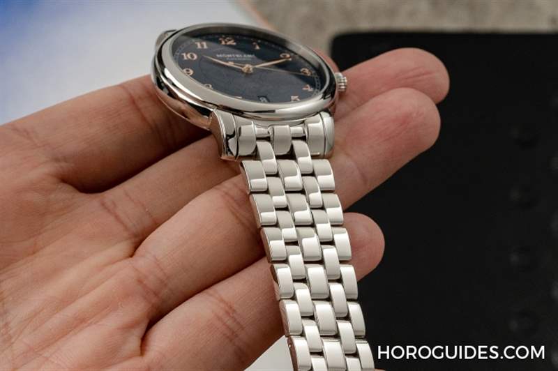 MONTBLANC - 冰川紋藍(lán)面，暮色下的白朗峰頂印象｜Montblanc明星傳承系列限量新作