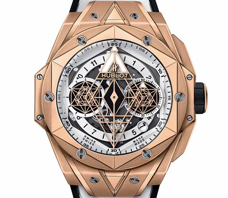 宇舶表大爆炸唱藍 2 白金