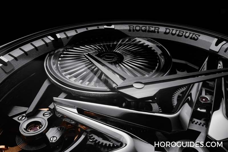 ROGER DUBUIS - 這款自動盤轉起來很迷幻！ Roger Dubuis攜手空山基推出Excalibur Sorayama Monobalancier腕表