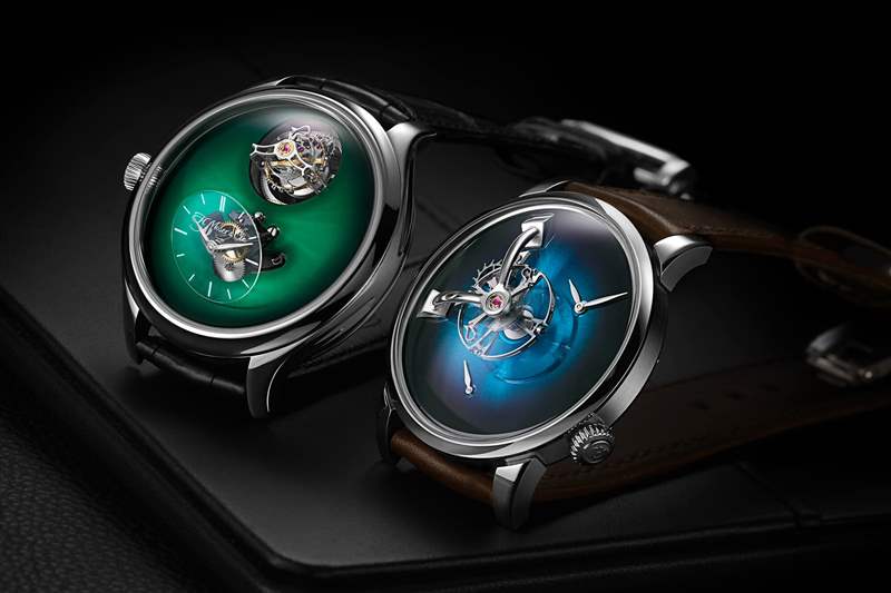 H. Moser & Cie x MB&F聯(lián)名半球型手表-復(fù)刻表