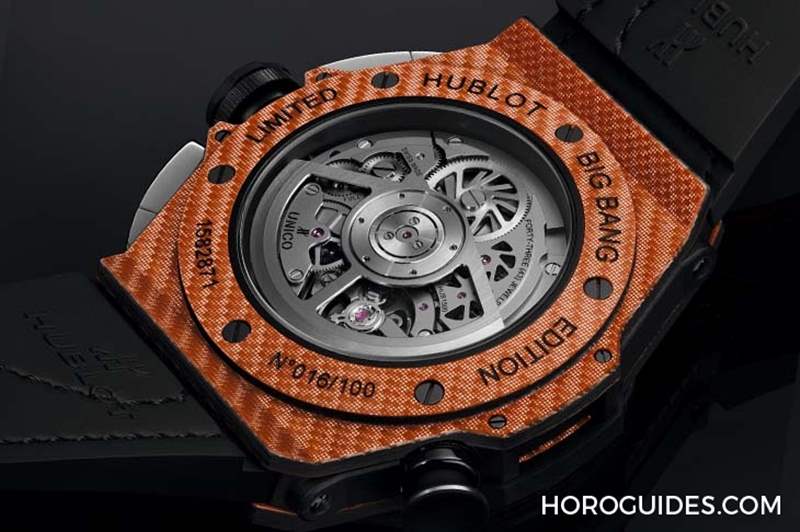 橘色、超輕量、可計桿數(shù),Hublot Big Bang Unico高爾夫球表新色亮相-復(fù)刻表
