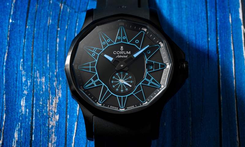 黑潮涌現，五色齊發(fā)｜Corum Admiral 42 Automatic Full Black