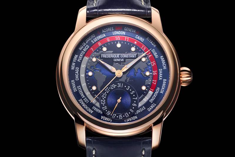 康斯登經典世界時制造限量版FC-718NRWM4H9-復刻表