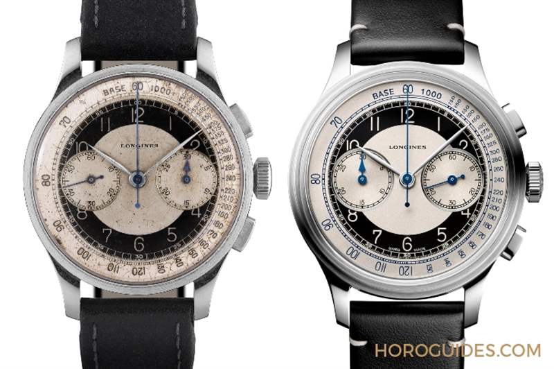 LONGINES - 「沒(méi)有」日期窗的原版復(fù)刻：浪琴Heritage Classic Tuxedo復(fù)刻表