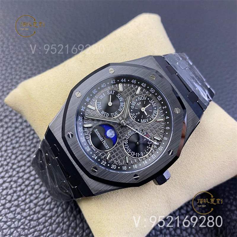 APS廠AP愛彼萬年歷AP26579黑陶瓷皇家橡樹復刻表做工怎么樣-復刻表