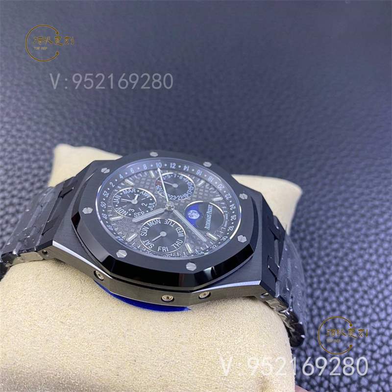 APS廠AP愛彼萬年歷AP26579黑陶瓷皇家橡樹復刻表做工怎么樣-復刻表