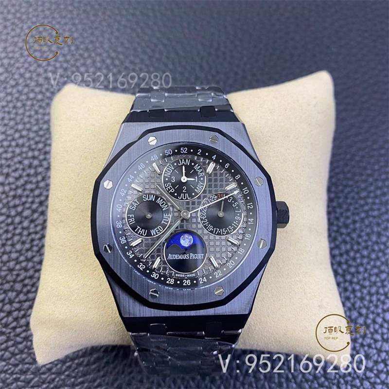 APS廠AP愛彼萬年歷AP26579黑陶瓷皇家橡樹復刻表做工怎么樣-復刻表