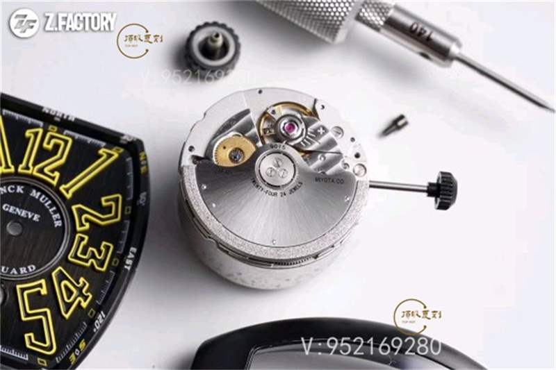 ZF廠法穆蘭v45游艇黃色刻度復(fù)刻表做工怎么樣-ZF廠法蘭克穆勒拒絕一眼假-復(fù)刻表