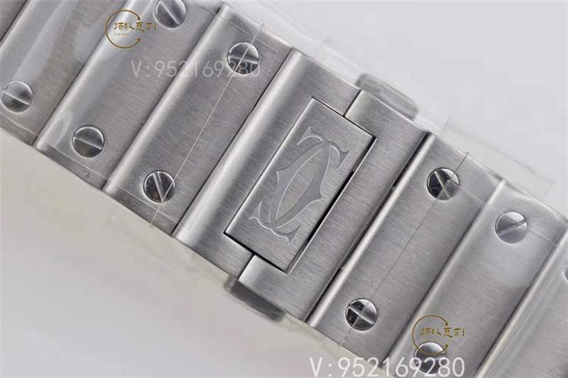 V6廠卡地亞大號(hào)山度士桑托斯復(fù)刻表新款碳鍍層做工怎么樣-復(fù)刻表