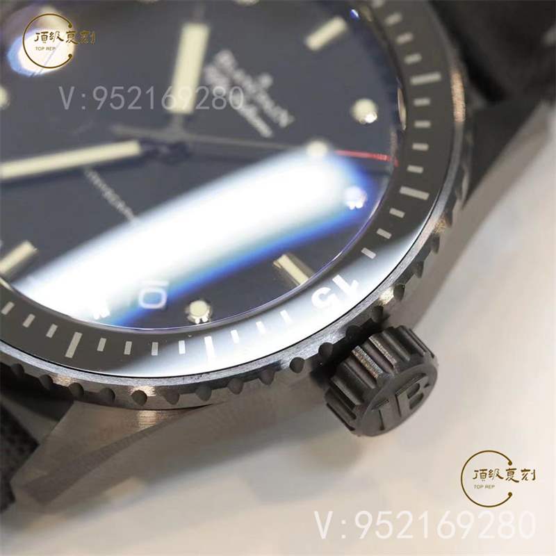 GF廠寶珀五十尋5000黑陶瓷復刻表值得買嗎,會一眼假嗎-復刻表