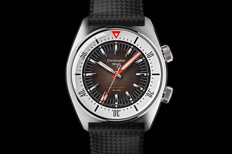 小眾運動手表Christopher Ward C65超級壓縮機-復刻表